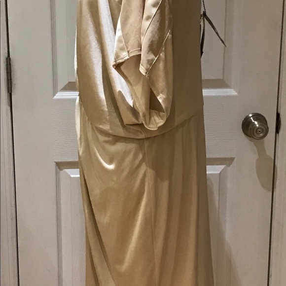 NWT ABS Champagne color dress size 1X - Picture 13 of 15